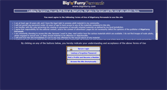 Desktop Screenshot of bignfurry.com